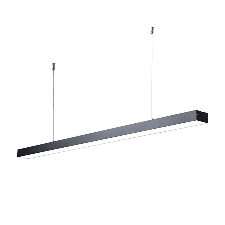 SuspendedLinearLEDLightBlack