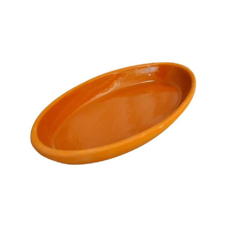 Clay Oval Oven Tray